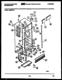 CABINET PARTS Diagram and Parts List for RS220MCW1  Frigidaire Refrigerator