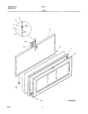 Part Location Diagram of 216481101 Frigidaire Lid Gasket