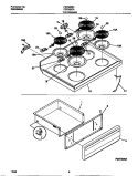 Part Location Diagram of 5303935082 Frigidaire Drip Bowl - 8