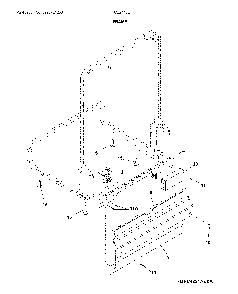 Frame Diagram and Parts List for FFCD2418UB3A  Frigidaire Dishwasher
