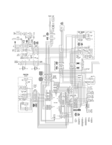 Wiring Diagram Diagram and Parts List for EI28BS65KS4  Electrolux Refrigerator