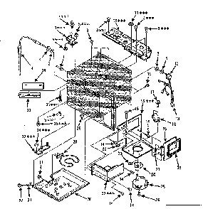Cavity Parts-c Diagram and Parts List for 5648786280  Kenmore Microwave