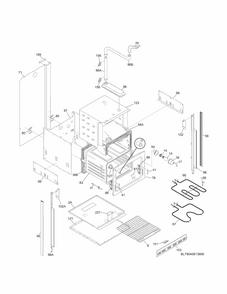 Part Location Diagram of 318029390 Frigidaire TRIM