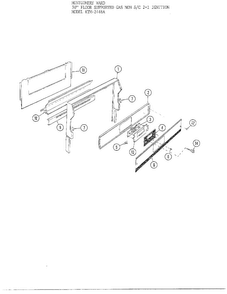Part Location Diagram of 5303935043 Frigidaire DISCONTINUED