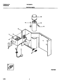 CONTROL PARTS Diagram and Parts List for FAC086W7A1  Frigidaire Air Conditioner