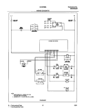 WIRING DIAGRAM Diagram and Parts List for GLGF388AQA  Frigidaire Range
