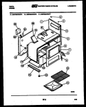 Part Location Diagram of 3017449 Frigidaire MODEL 7048811, 7058812, 7078812
