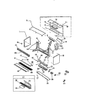 MOUNTING PLATE Diagram and Parts List for KM777GXM1  Frigidaire Microwave Oven Combo