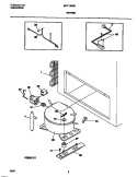 SYSTEM Diagram and Parts List for MFC13M0BW3  Frigidaire Freezer