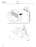 SYSTEM Diagram and Parts List for GDR22CWL1  Frigidaire Freezer