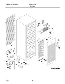 Part Location Diagram of 5304524409 Frigidaire THERMOSTAT ASSEMBLY