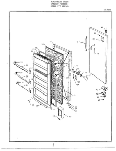 Part Location Diagram of 57880 Frigidaire Bracket