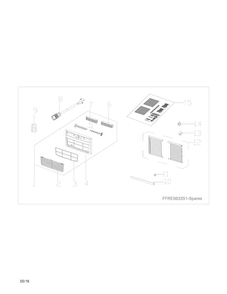 Part Location Diagram of 5304500904 Frigidaire POWER CORD