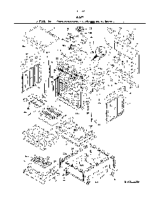 Body Diagram and Parts List for 79042529319  Kenmore Range