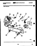 CONSOLE AND CONTROL PARTS Diagram and Parts List for LC550LXW0  Frigidaire Washer