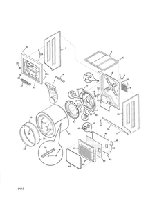Part Location Diagram of 137352600 Frigidaire HARNESS