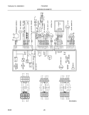 WIRING SCHEMATIC Diagram and Parts List for FSC23R5DW9  Frigidaire Refrigerator