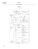 WIRING SCHEMATIC Diagram and Parts List for FRS26W2AW7  Frigidaire Refrigerator