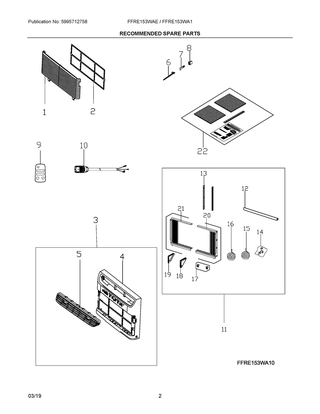 Part Location Diagram of 5304521066 Frigidaire KIT