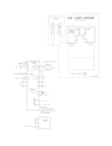 Wiring Diagram Diagram and Parts List for LGHN2844ME4  Frigidaire Refrigerator