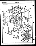 BODY PARTS Diagram and Parts List for CEE2M4WSAA  Gibson Range