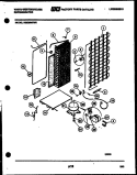SYSTEM AND AUTOMATIC DEFROST PARTS Diagram and Parts List for RS225MCD0  Frigidaire Refrigerator