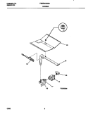 BURNER Diagram and Parts List for FGB500CGBB  Frigidaire Wall Oven