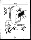 SYSTEM AND AUTOMATIC DEFROST PARTS Diagram and Parts List for ATG170NCD0  Frigidaire Refrigerator