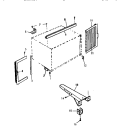 WINDOW MOUNTING Diagram and Parts List for AL119J1A7  Frigidaire Air Conditioner