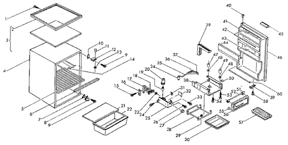 Part Location Diagram of 624 Maytag Gauge