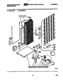 SYSTEM AND AUTOMATIC DEFROST PARTS Diagram and Parts List for RS228GCD2  Frigidaire Refrigerator
