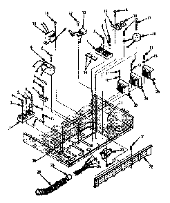 Power Supply Parts Diagram and Parts List for 5644498510  Kenmore Cooktop