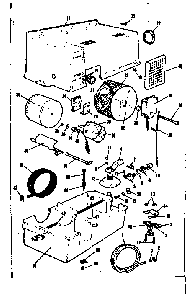 Furnace humidifier assembly Diagram and Parts List for 867769162  Frigidaire Air Conditioner