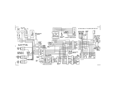 Wiring Diagram Diagram and Parts List for 25354663408  Kenmore Refrigerator
