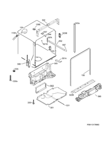 Part Location Diagram of 117158011 Frigidaire SEAL