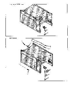 Oven Thermostat And Magnetron Thermostat Parts Diagram and Parts List for 5648748610  Kenmore Microwave