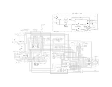 Wiring Diagram Diagram and Parts List for FGHC2331PF5  Frigidaire Refrigerator
