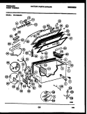 Part Location Diagram of 216040500 Frigidaire HARNESS-LID/DEFROST