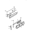 BACKGUARD Diagram and Parts List for GF716HXH2  Frigidaire Wall Oven
