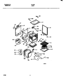 BODY PARTS Diagram and Parts List for 31-2752-23-01  Tappan Range