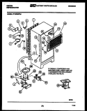 SYSTEM AND AUTOMATIC DEFROST PARTS Diagram and Parts List for RT19F8WT3J  Gibson Refrigerator