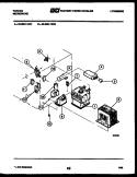POWER CONTROL Diagram and Parts List for 56-2287-10-01  Tappan Microwave