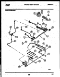 BURNER, MANIFOLD AND GAS CONTROL Diagram and Parts List for 30-3979-00-08  Tappan Range