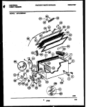 CHEST FREEZER PARTS Diagram and Parts List for MFC15M5BW0  Uni Freezer