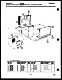 UNIT PARTS Diagram and Parts List for AR16NS8E1  Frigidaire Air Conditioner