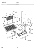 SYSTEM Diagram and Parts List for FRT22KR4JQ0  Frigidaire Refrigerator
