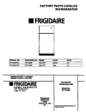 COVER Diagram and Parts List for FRT18QGFD0  Frigidaire Refrigerator
