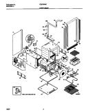 LOWER BODY Diagram and Parts List for FEB798WCCF  Frigidaire Wall Oven