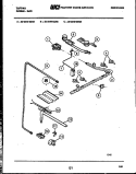 Part Location Diagram of 316035200 Frigidaire Gas Spark Ignition Switch