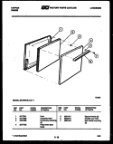 Part Location Diagram of 3017041 Frigidaire LINER